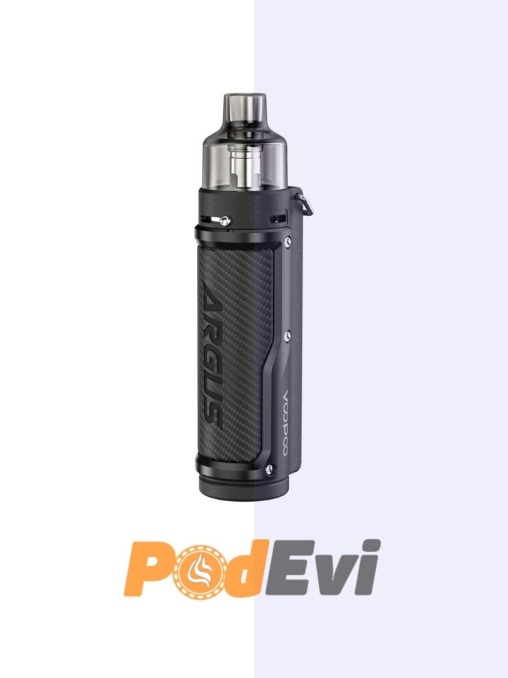 Voopoo Argus PRO Pod Mod ESigara Carbon Fiber Black Renk - PodEvi