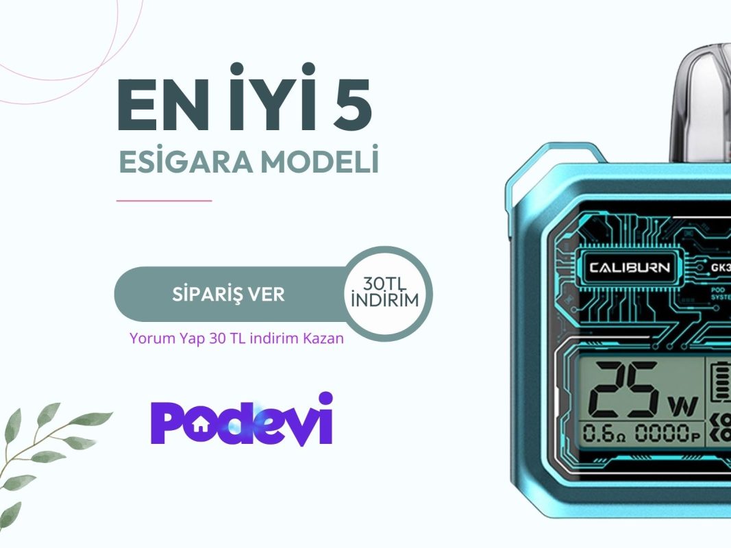 Sigara Bırakmaya Yardımcı En iyi 5 Pod Kit Modelleri