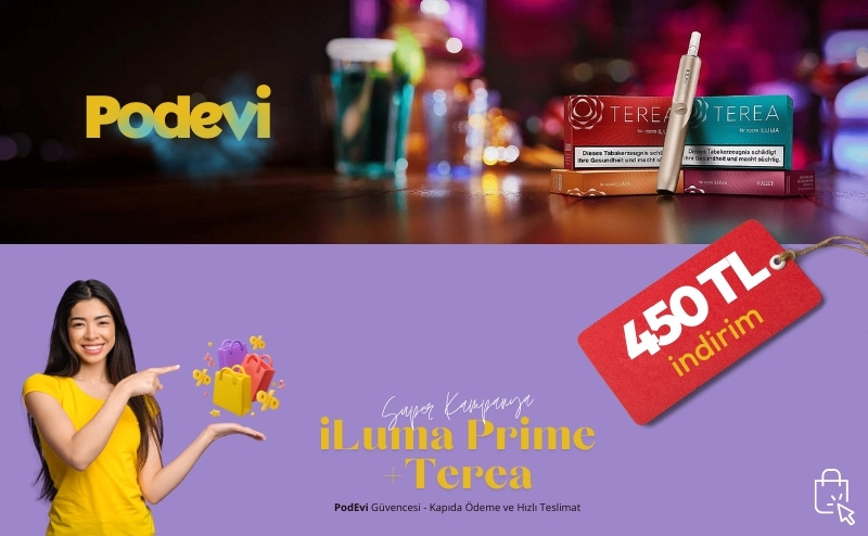 iLuma Prime ve TEREA Karton Kampanya Banner